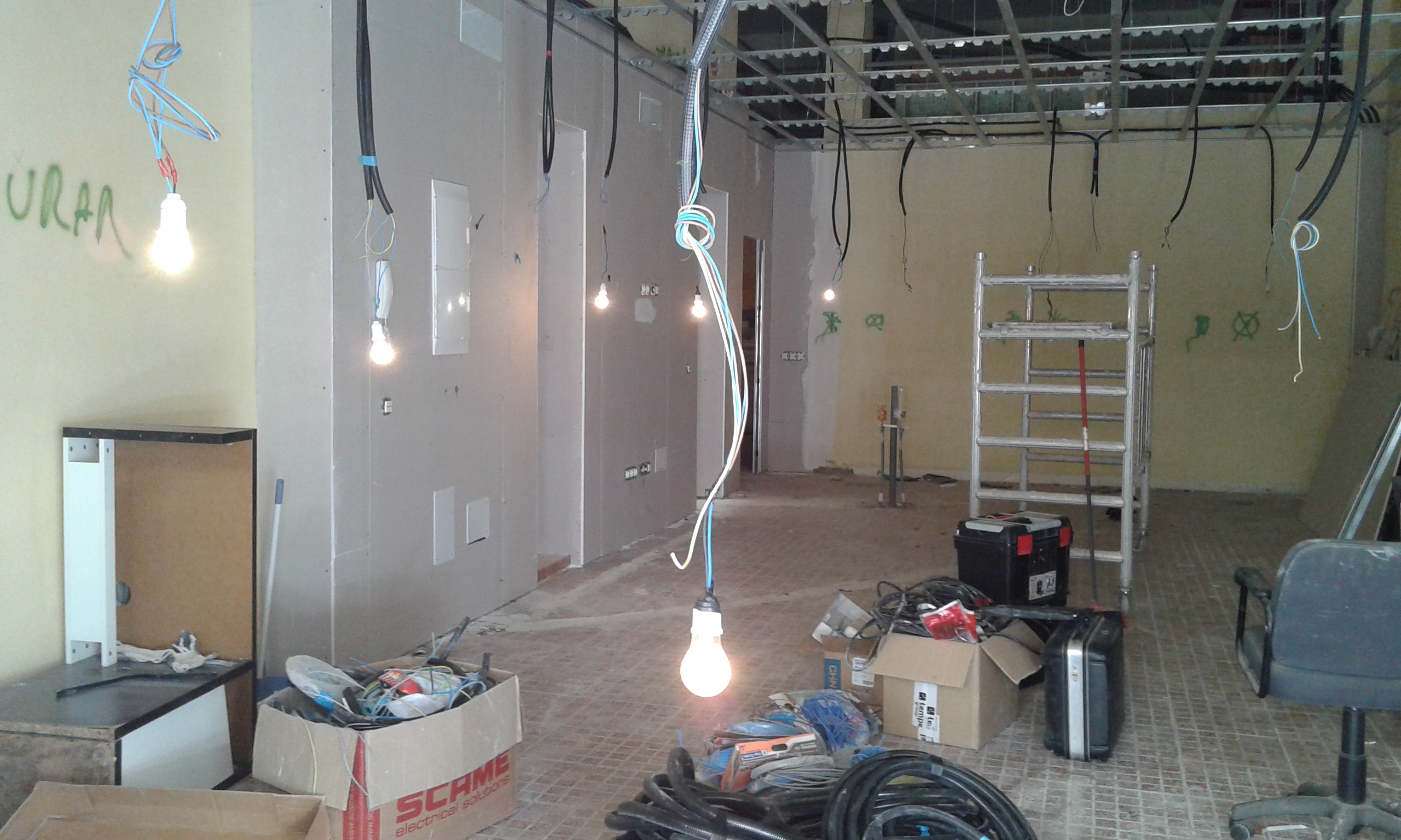 OBRA TRANSFORMACION DE GARAJE A LOFT